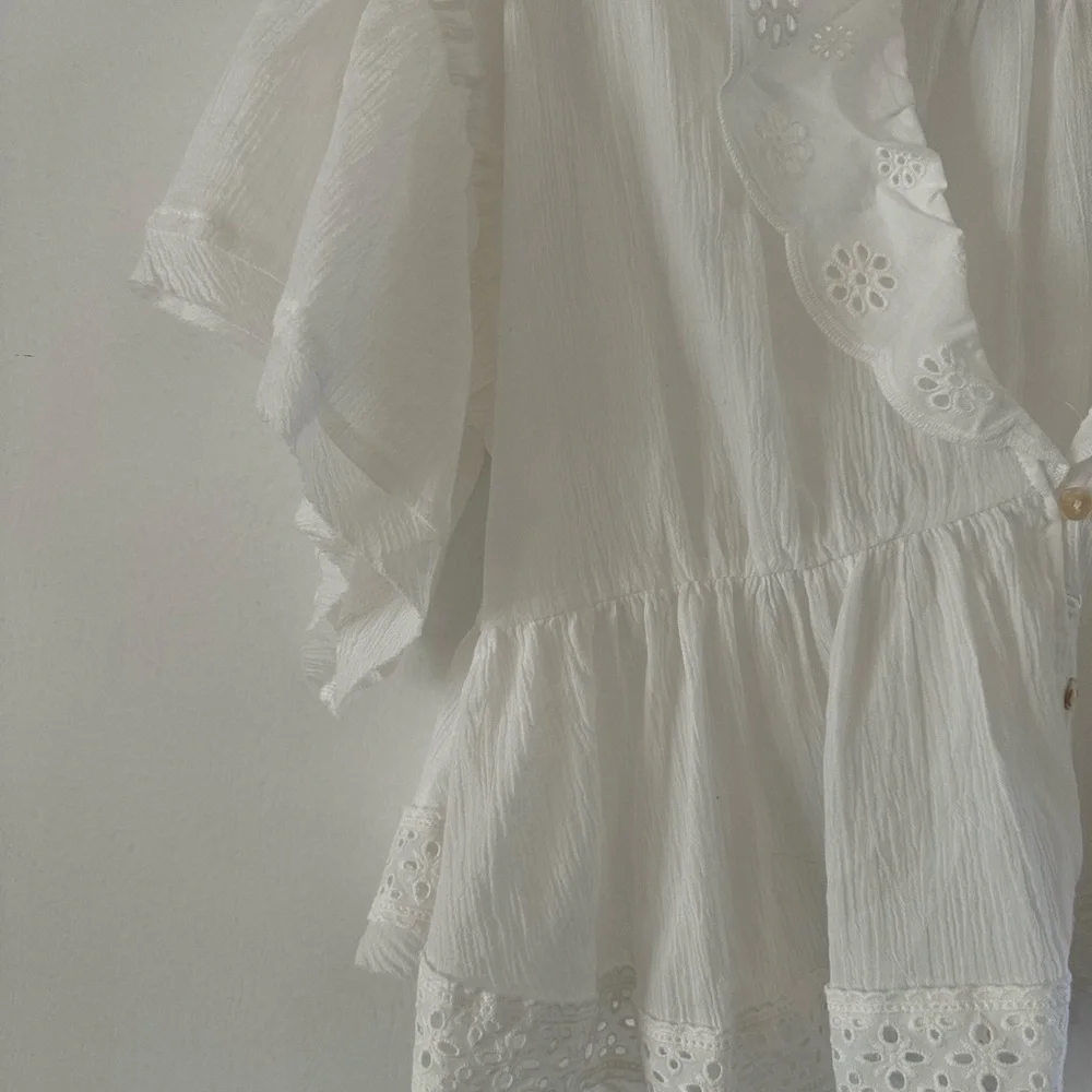 CJLA Eyelet Blouse - Picture 8 of 9